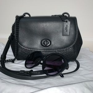 Coach Faye Crossbody Bag Matte Black